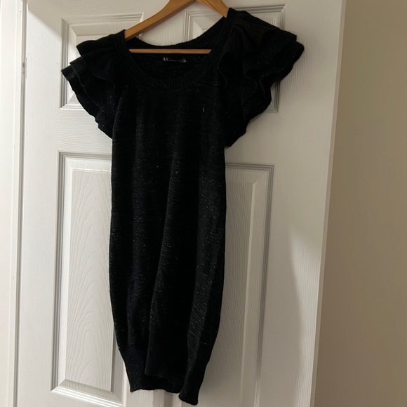 Armani exchange ruffle sweater dress XS - Picture 3 of 3